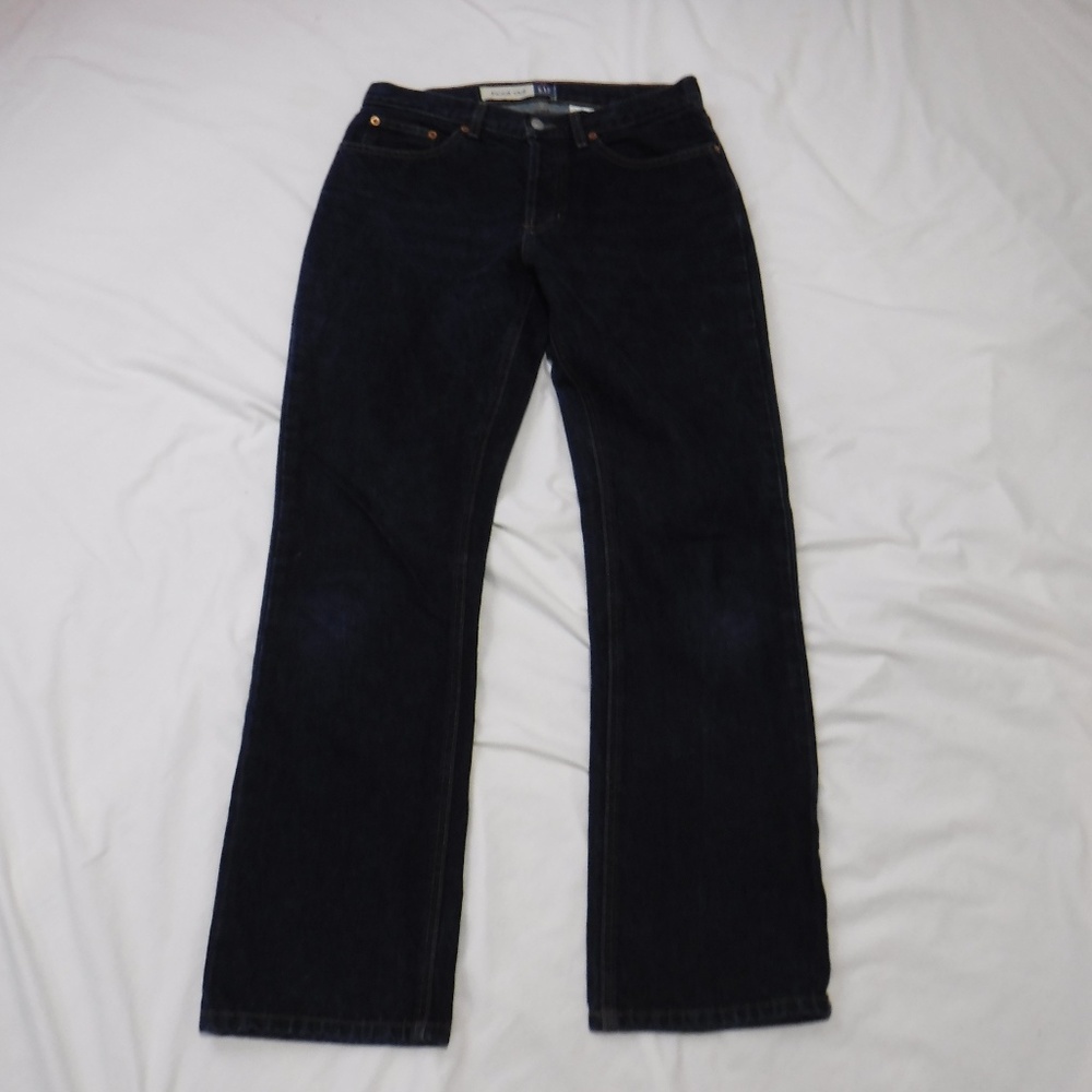 Gap Jeans 8 Button Fly Boot Cut Made USA EUC